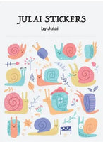 Snail's Pace Stickers by Julai *NEW!