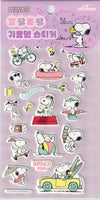 Snoopy Beach Vibes Puffy Stickers *NEW!