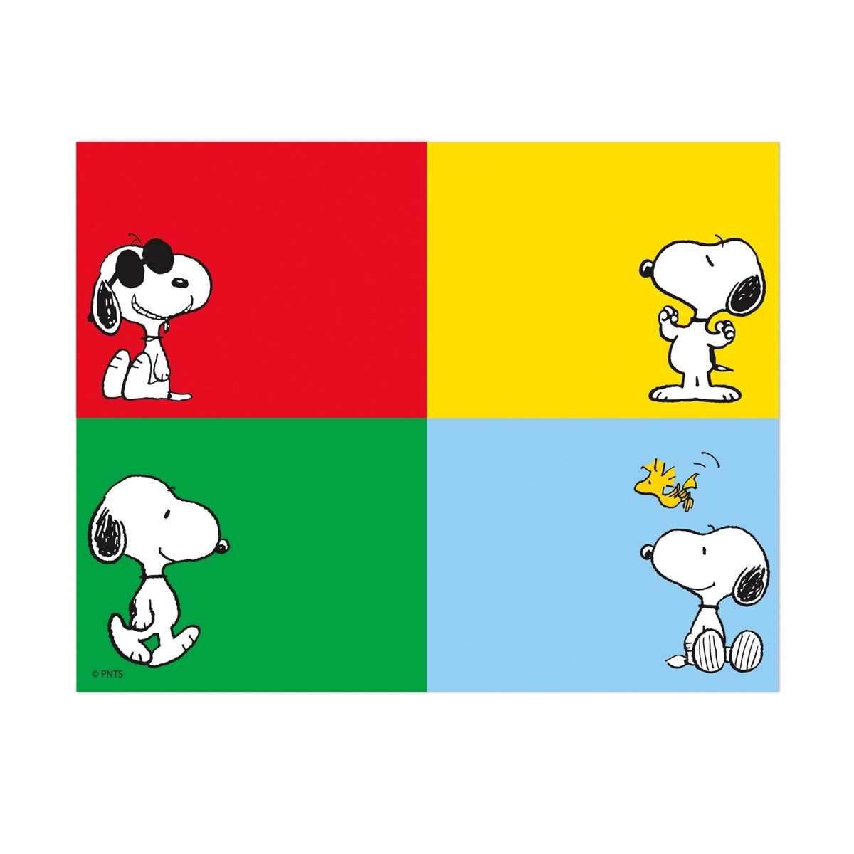 Snoopy Name Tag Stickers by Eureka