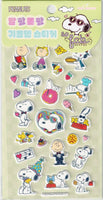 Snoopy Food & Friends Puffy Stickers *NEW!