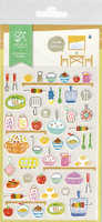 Watercolor Kitchen Stickers by Sonia
