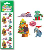 Sparkly Christmas Dogs Stickers by Sticker Garden *NEW!