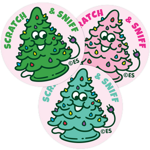 Ceramic Christmas Trees EverythingSmells Scratch & Sniff Stickers *NEW!