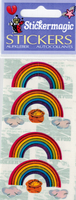 Vintage Rainbows and Pot Of Gold Stickers by Stickermagic