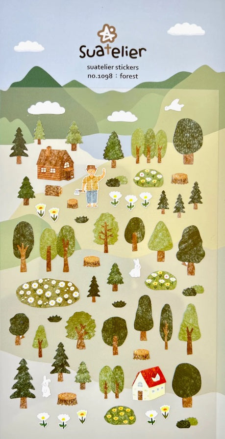 Forest Stickers by Suatelier *NEW!
