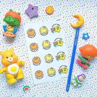 Sun, Moon & Stars EverythingSmells Scratch & Sniff Stickers