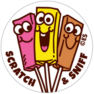 Taffy Lollipops EverythingSmells Scratch & Sniff Stickers *NEW!