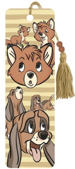 The Fox & The Hound Tassle Bookmark *NEW!