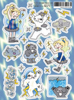 Thunderstorm Stickers by 9 O'Clock Bonnie *NEW!