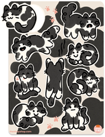 Tuxedo Cats Stickers *NEW!