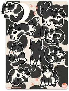 Tuxedo Cats Stickers *NEW!