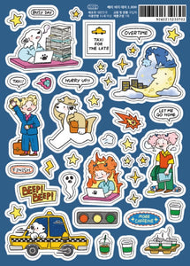 Very Busy Day Stickers by 9 O'Clock Bonnie *NEW!