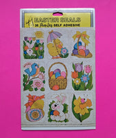 Vintage Eureka Easter Sticker Sheet