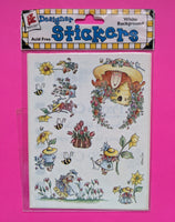 Vintage Provo Craft Spring Garden Sticker Sheet