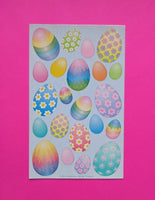 Vintage Sandylion Easter Eggs Maxi Sticker Sheet