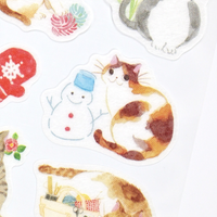 Cats & Snowmen Washi Stickers *NEW!