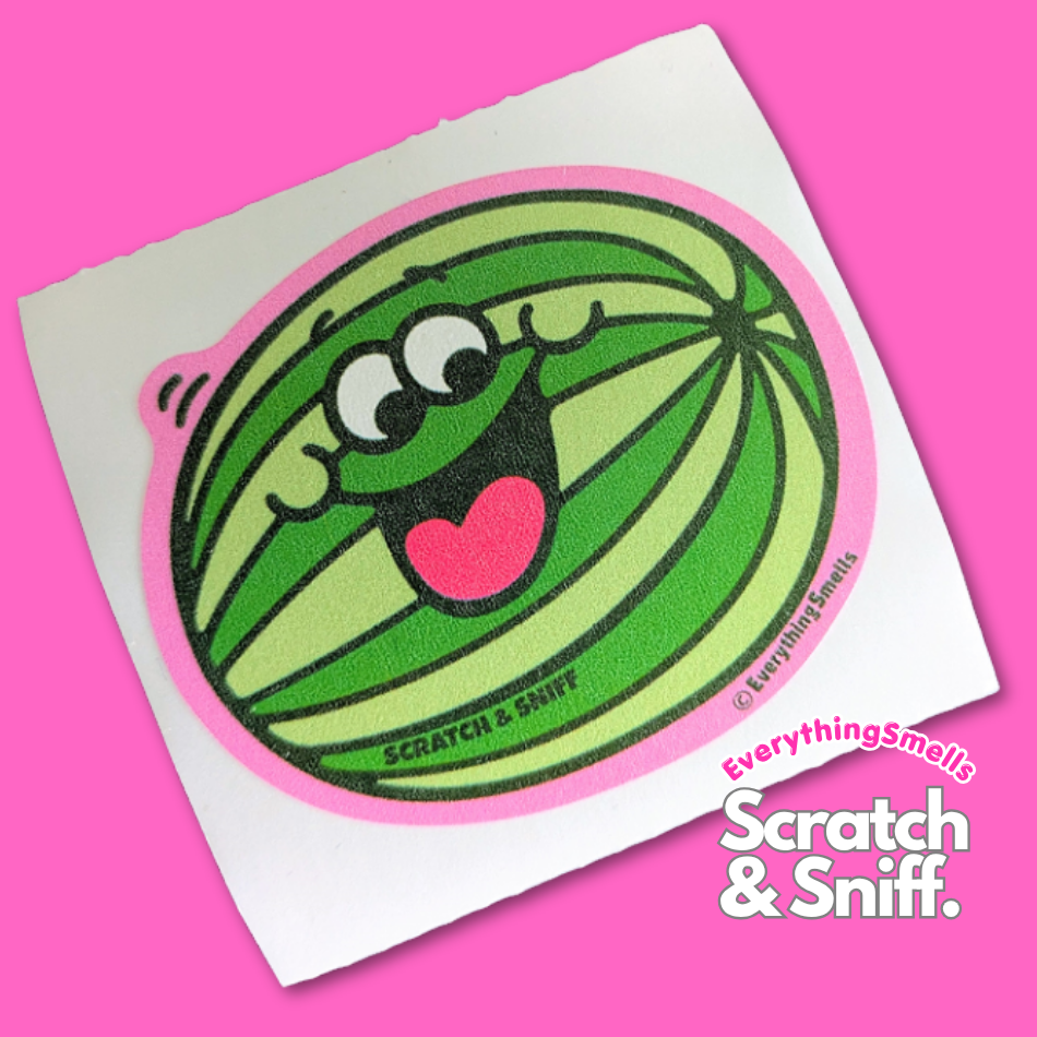 Watermelon Scratch & Sniff Sticker Roll *NEW!