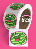 Watermelon Scratch & Sniff Sticker Roll *NEW!