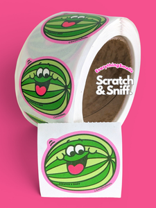 Watermelon Scratch & Sniff Sticker Roll *NEW!