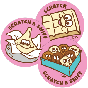 White Chocolate EverythingSmells Scratch & Sniff Stickers