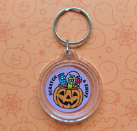 Bringing Back the 80s Halloween Sticker Key Charm *NEW!