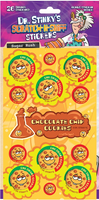 Chocolate Chip Cookie Dr. Stinky Scratch-N-Sniff Stickers *NEW!