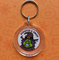 Bringing Back the 80s Halloween Sticker Key Charm *NEW!