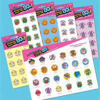 Summer 2024 EverythingSmells Scratch & Sniff Stickers Set Plus Collector Sheet #5 *NEW!