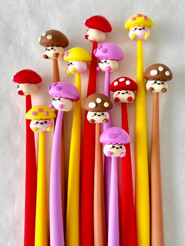 Mushroom Wiggle Gel Pen *NEW!