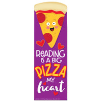 Reading Is A Big Pizza My Heart Scented Bookmarks