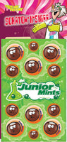 Junior Mints Dr. Stinky Scratch-N-Sniff Stickers (2 sheets) *NEW!