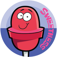 Blow Pop Cherry Dr. Stinky Scratch-N-Sniff Stickers