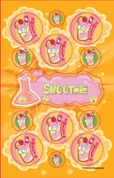 Smoothie Dr. Stinky Scratch-N-Sniff Stickers (2 sheets) *NEW!