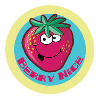 Strawberry Dr. Stinky Scratch -N-Sniff Stickers (2 sheets)