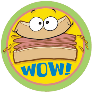 Bologna Dr. Stinky Scratch-N-Sniff Stickers (2 sheets) *NEW!