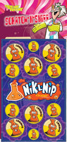 Nik-L-Nip Dr. Stinky Scratch-N-Sniff Stickers *NEW!