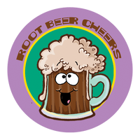 Root Beer Dr. Stinky Scratch -N-Sniff Stickers (2 sheets)