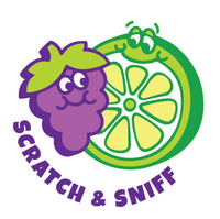 School Supplies EverythingSmells 80's Scratch & Sniff Stickers Set