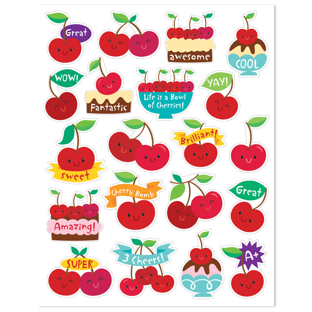 Cherry Scented Stickers by Eureka