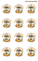 Fresh Brewed Coffee EverythingSmells Scratch & Sniff Stickers
