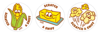 Buttered Popcorn EverythingSmells Scratch & Sniff Stickers