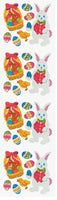 Easter Bunny Prismatic Stickers by Hambly