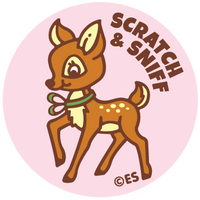 Cinnamon Fawn EverythingSmells Scratch & Sniff Stickers