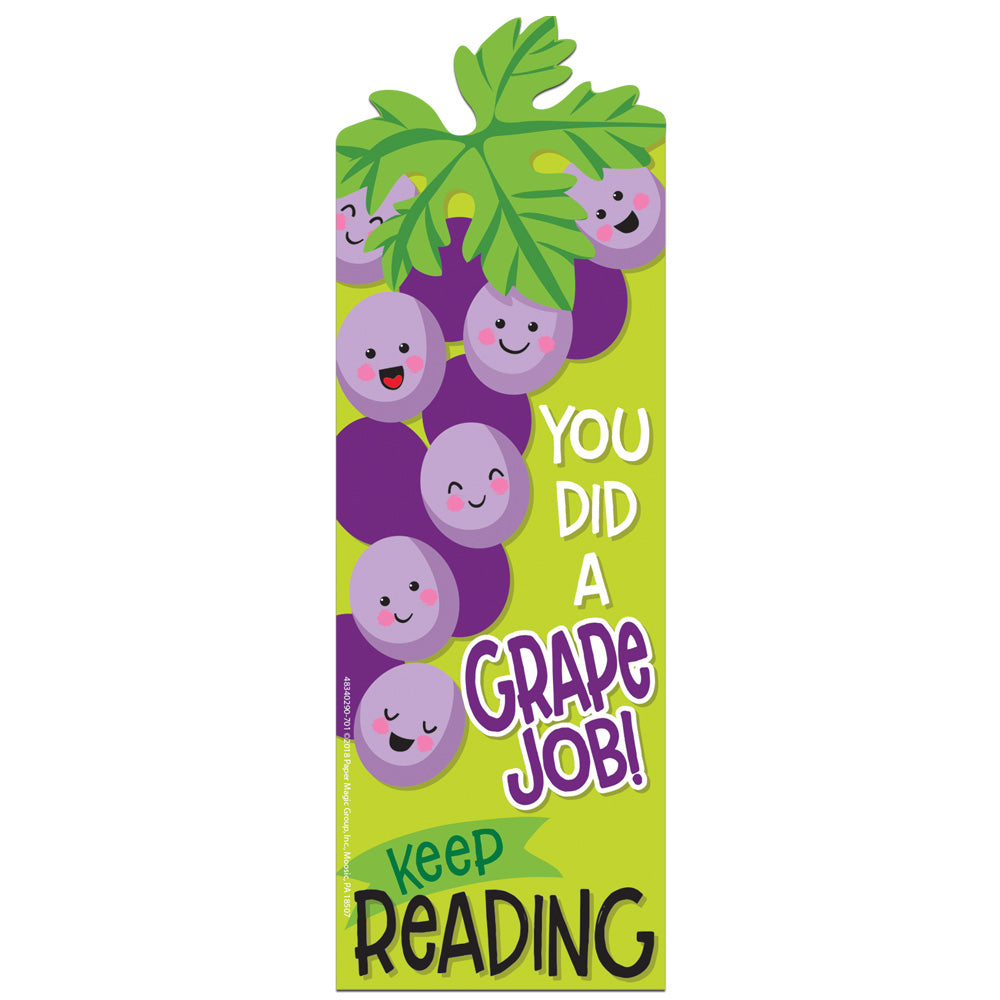 You Did A Grape Job Scented Bookmarks