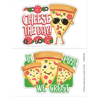 Jumbo Pizza Scented Stickers