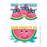 Jumbo Watermelon Scented Stickers