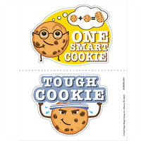 Jumbo Chocolate Chip Cookie Scented Stickers