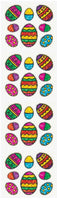 Easter Eggs Prismatic Stickers by Hambly *NEW!