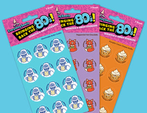EverythingSmells 80's Scratch & Sniff Stickers Winter Set