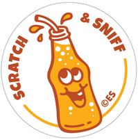 Orange Soda EverythingSmells Scratch & Sniff Stickers